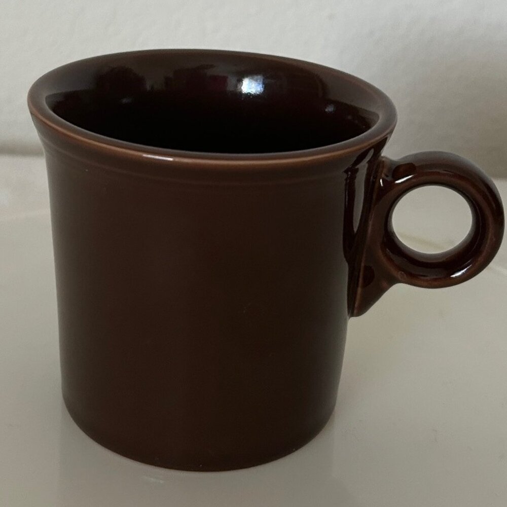 Fiesta Chocolate Coffee Mug NWOT UNUSED